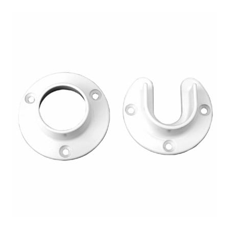 Knape & Vogt PR WHT Pole Socket CD-0010-WT